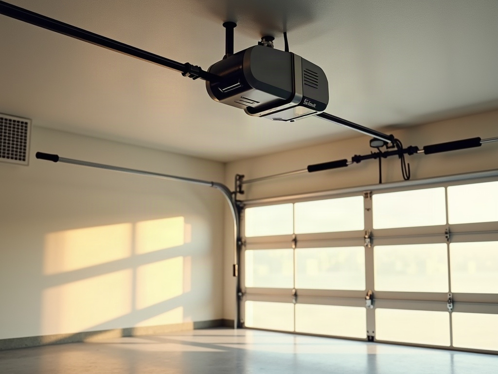 A residential garage door on a hot Scottsdale day illustrating the need for garage door repair near me in the Phoenix metro summer heat